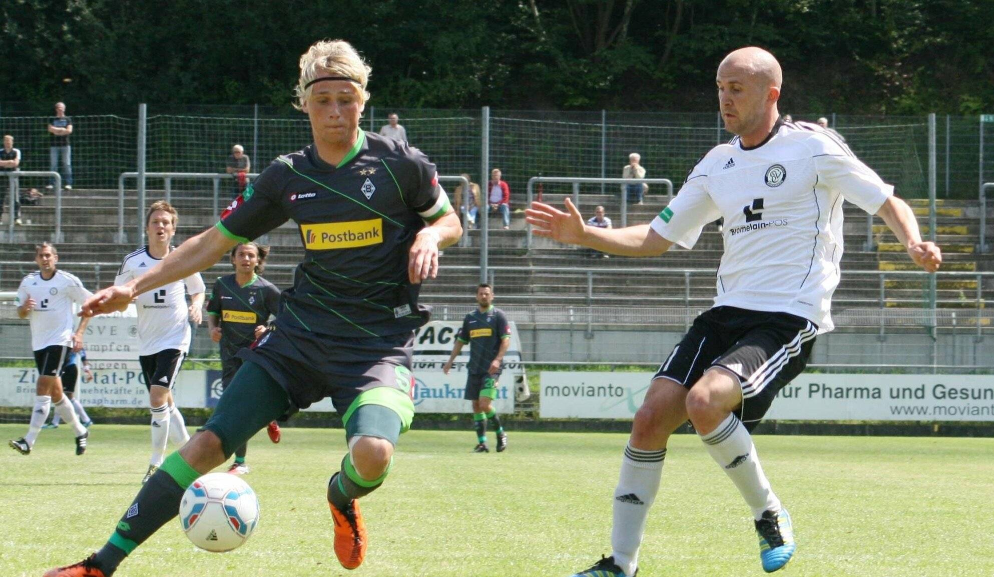  Tim Heubach hat schon bei „Borussia“ Mönchengladbach gespeilt und unterstützt jetzt die Jüchener.  