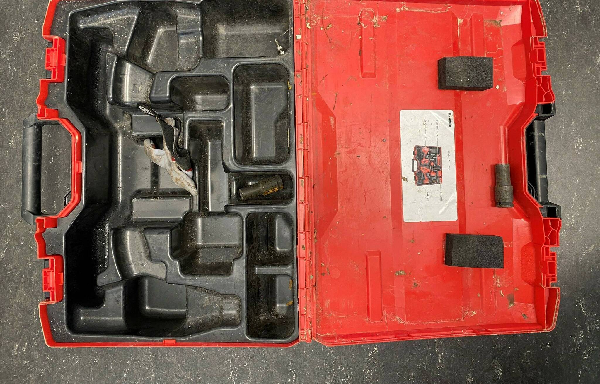 „Hilti“-Koffer​ Polizei sucht Eigentümer ​