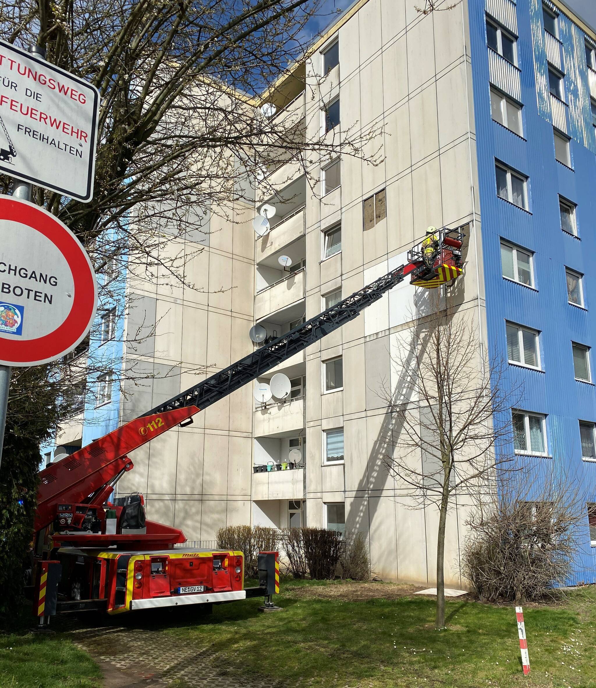 Einsatzreicher Tag für Feuerwehr: Sturm sorgt für umgestürzte Bäume