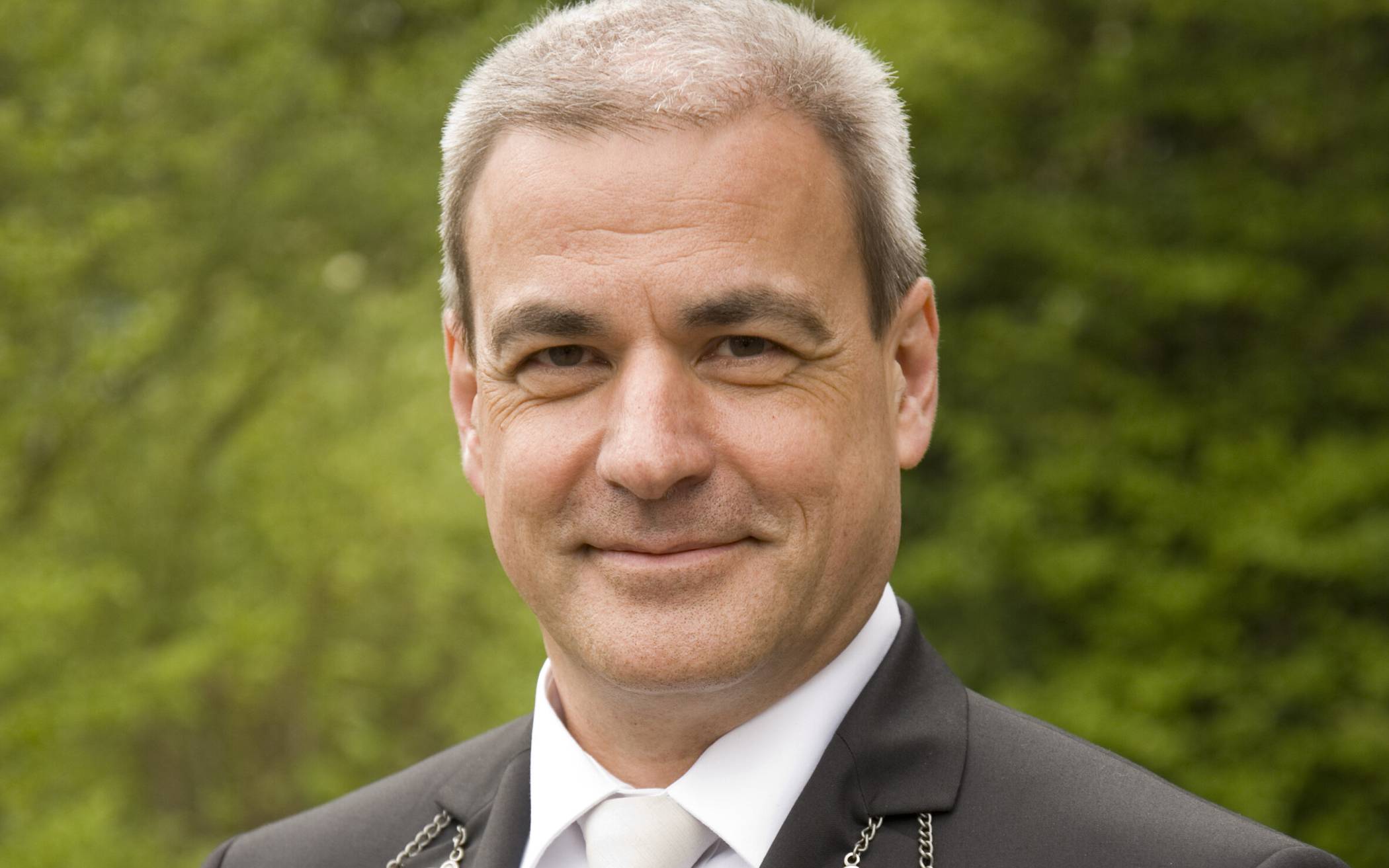  Präsident Ralf Kriesemer. 