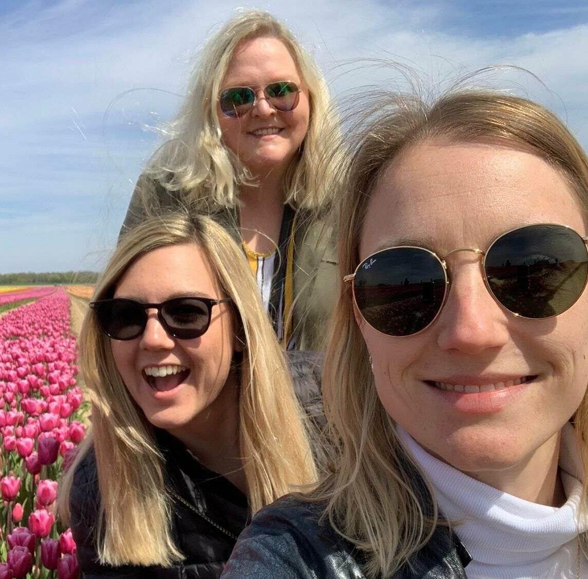 Simone Peters, Kristina Knoblach-Schmidt und Nadine