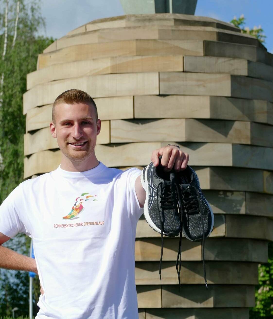  Calvin Bräuer hat mit zwei seiner Kommilitonen den Rommerskirchener Spendenlauf geplant. 