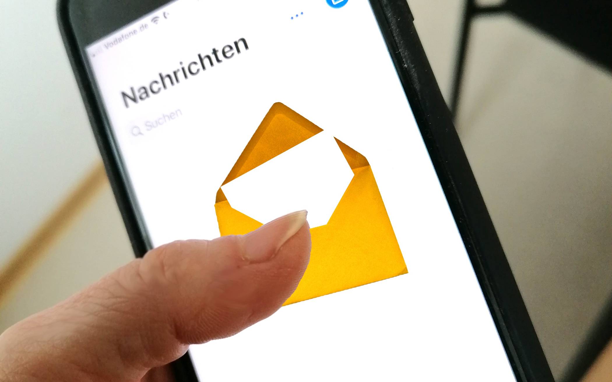 Bitte um Geld per WhatsApp-Nachricht