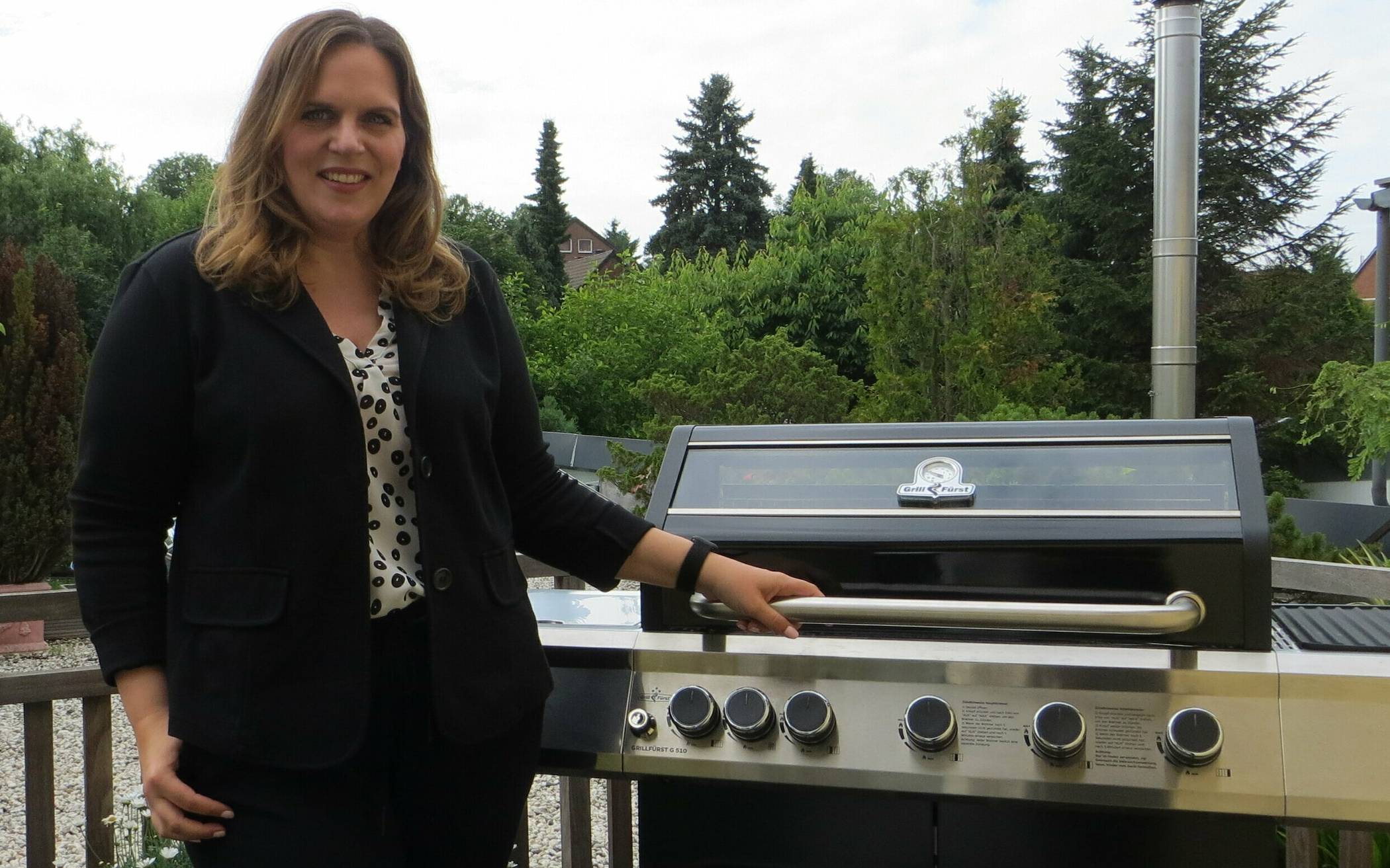  „Fräulein BBQ“: Daniela Janiak aus Orken grillt aus Leidenschaft.  