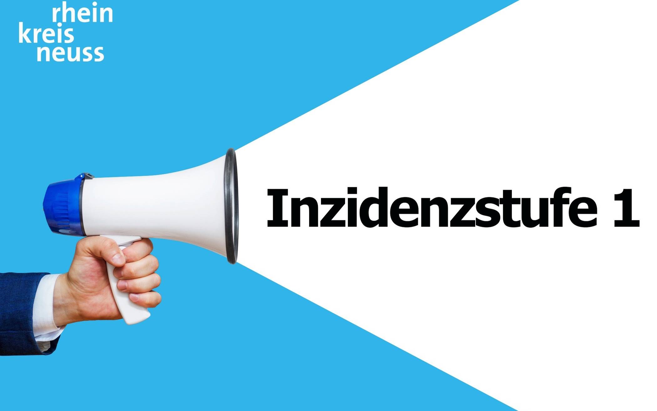 Rhein-Kreis wieder in Inzidenzstufe 1