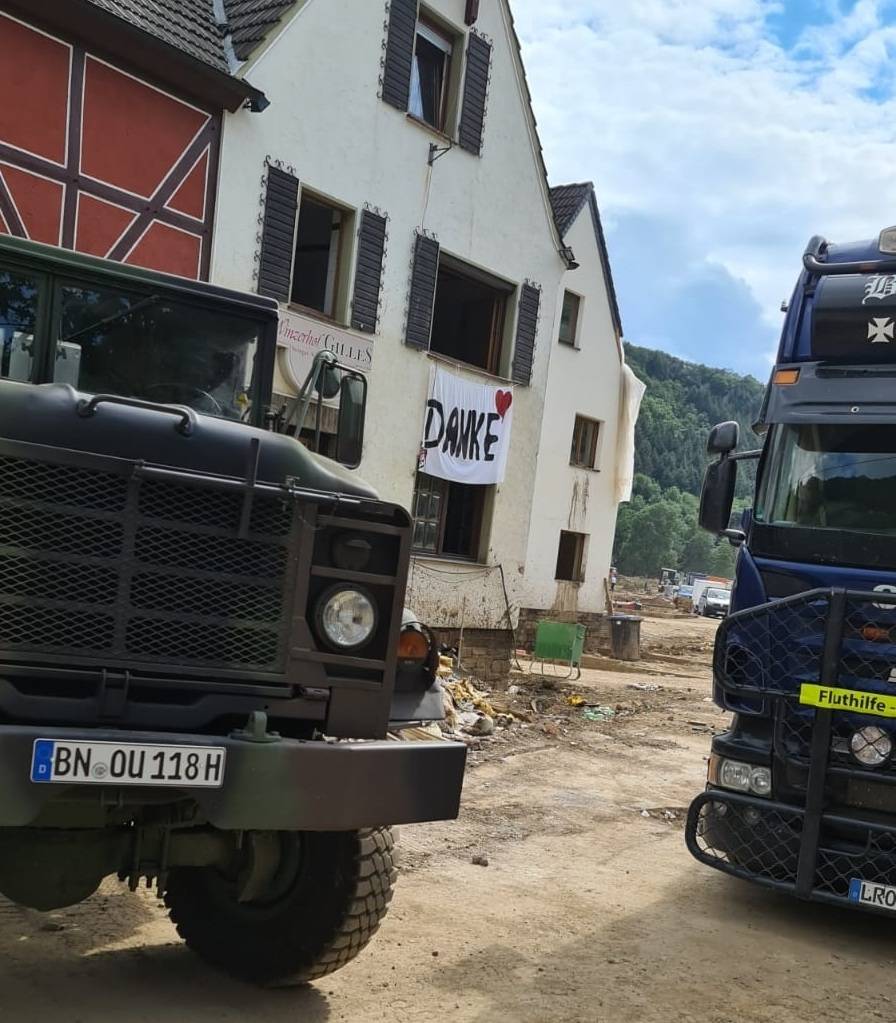 Döpp Gustorf Hilfseinsatz an der Ahr