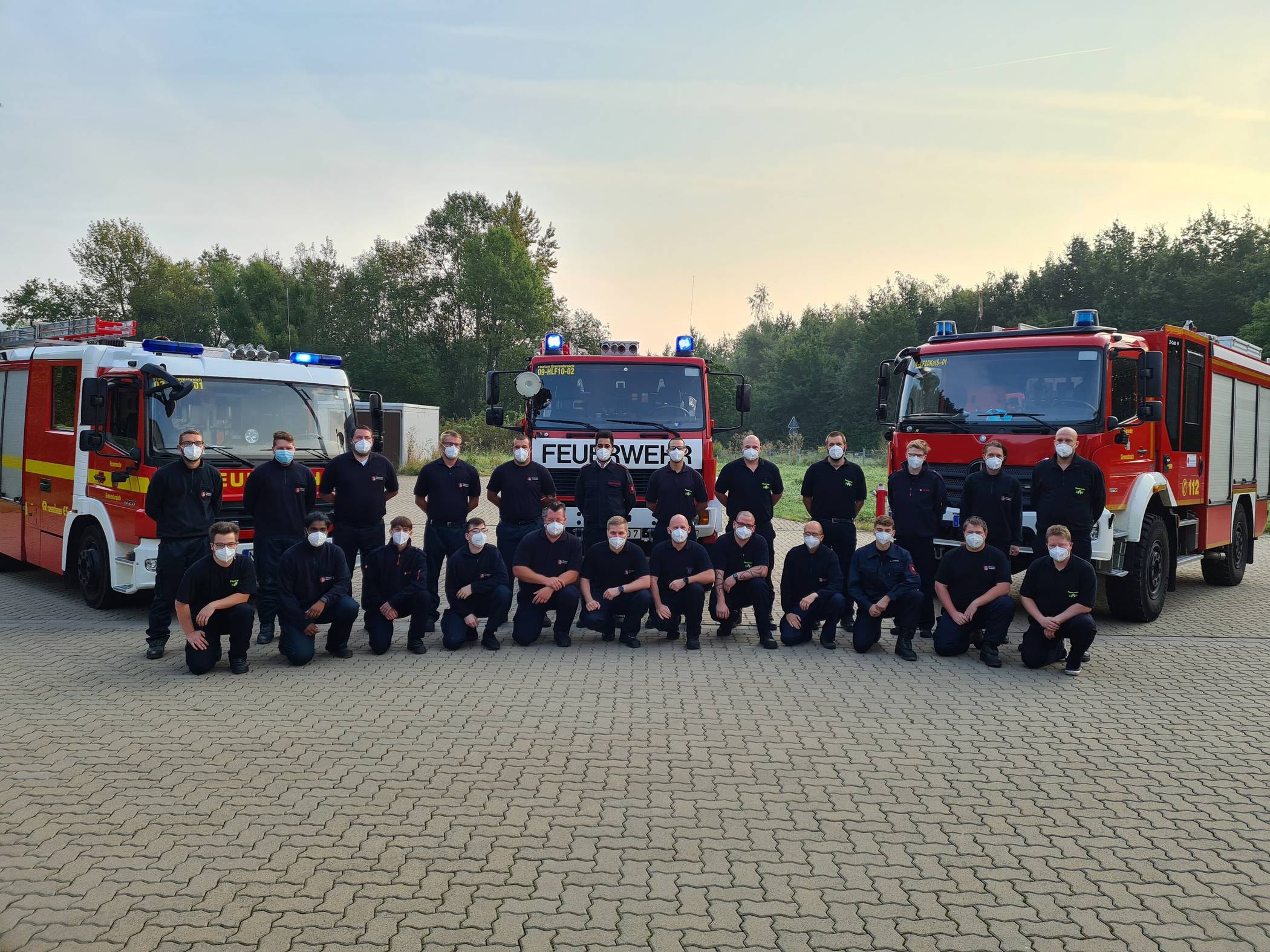  24 Feuerwehrleute aus Grevenbroich und Jüchen legten die Prüfung ab. 