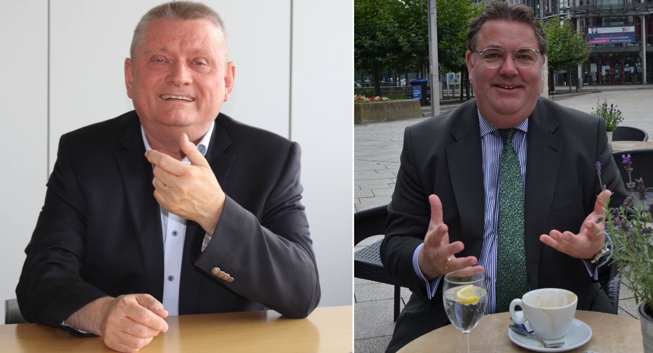  Hermann Gröhe (links) gewann erneut den Wahlkreis Neuss I. Wahlkreis Krefeld I/Neuss II ging an Ansgar Heveling. 