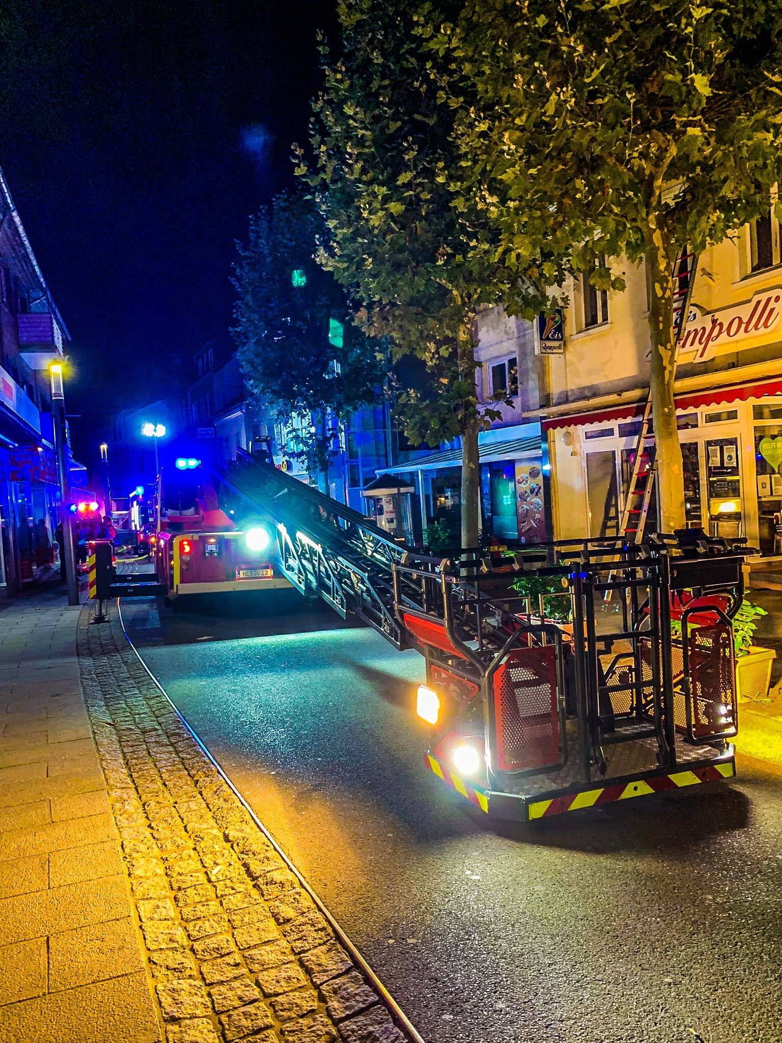  Rund 40 Feuerwehrleute waren im Einsatz. 