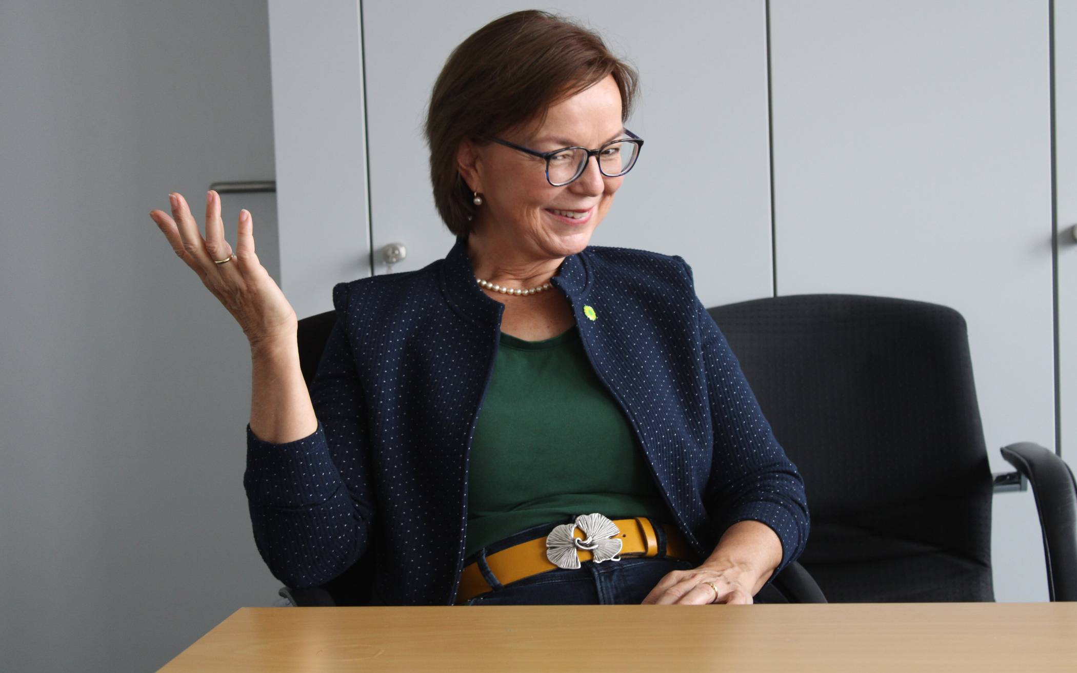 Petra Schenke, Kreistags-Abgeordnete der „Grünen“.&#x21e5;Foto: -gpm.