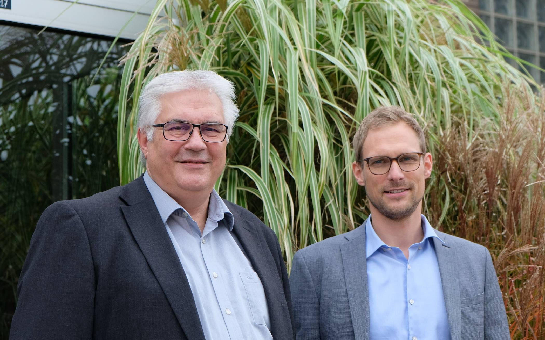  Wilfried Moll (links im Bild) und Alexander Jürgens (rechts). 