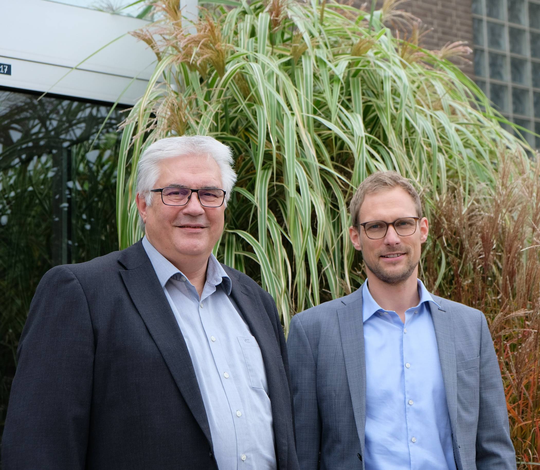  Wilfried Moll (links im Bild) und Alexander Jürgens (rechts). 