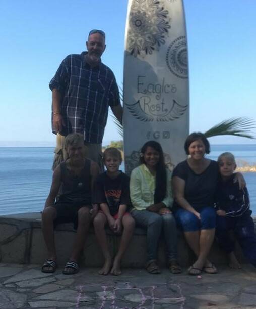  Familie Peschen in Afrika braucht Hilfe.  