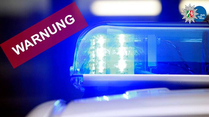  Die Polizei warnt vor der betrügerischen Masche und sucht bei dem aktuellen Fall in Jüchen Zeugen.  