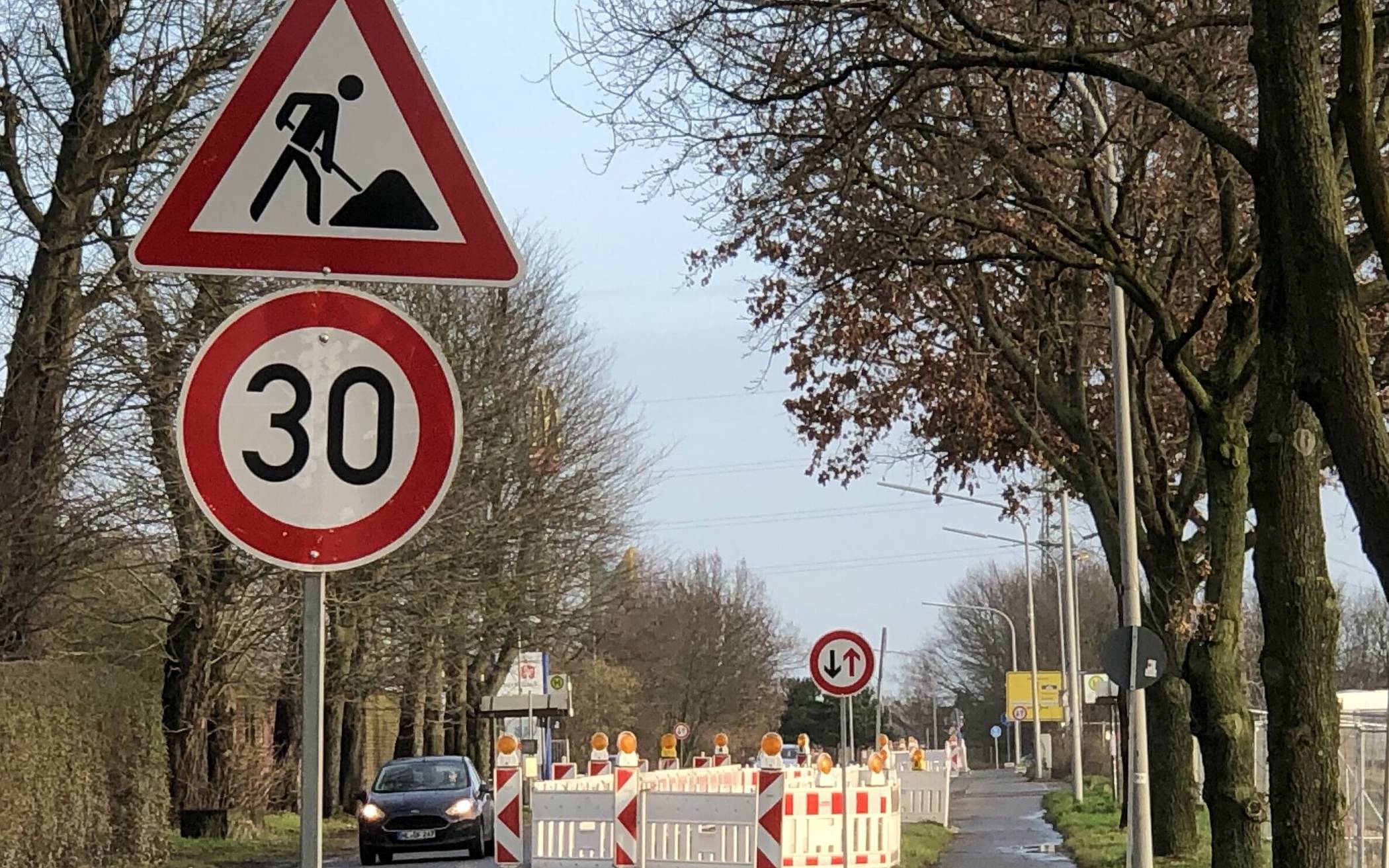  Die „Kabel-Baustellen“ erschweren den Verkehr laut Plan bis zum 4. März. 