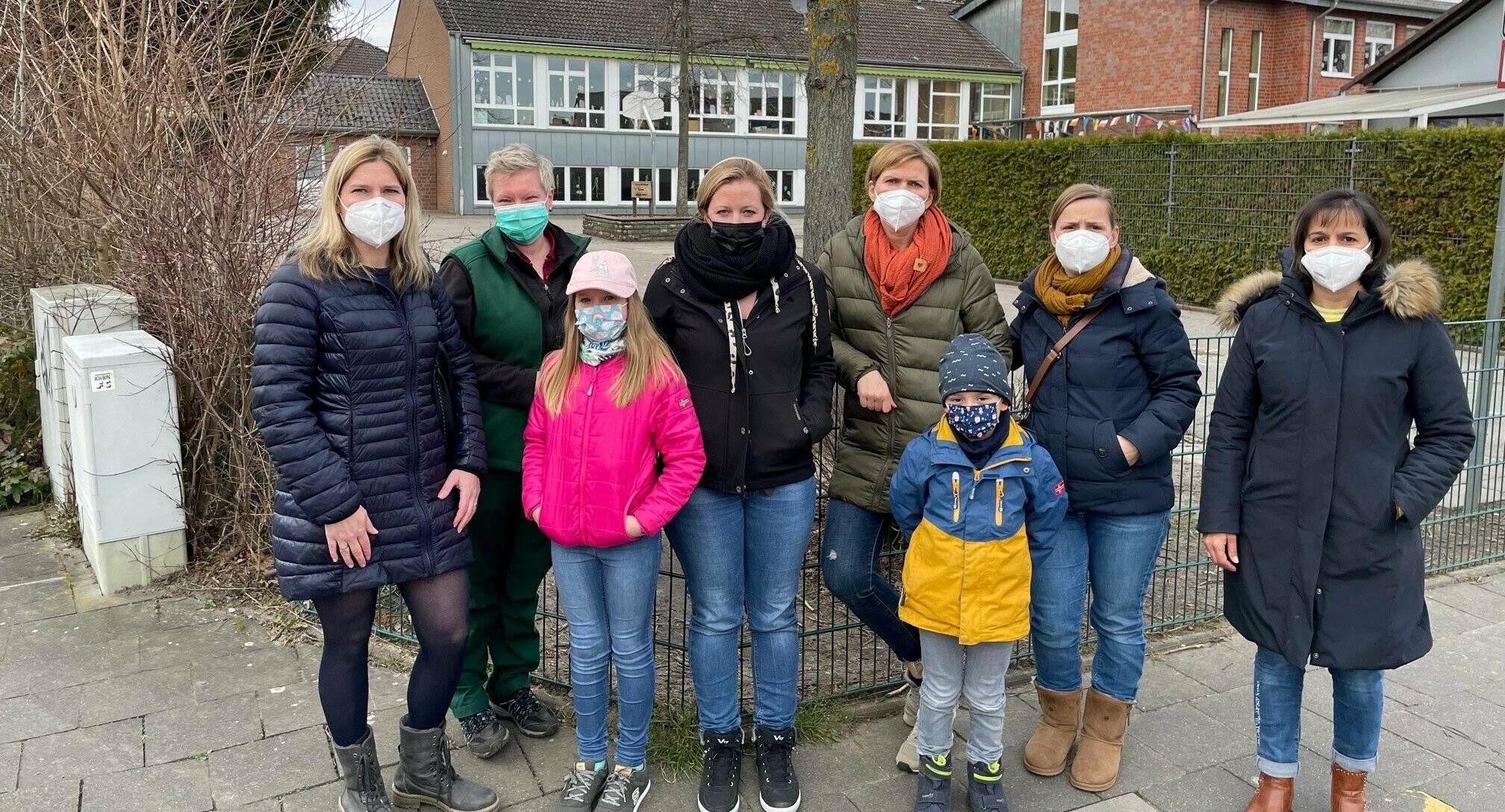 Protest Grundschule Gierath