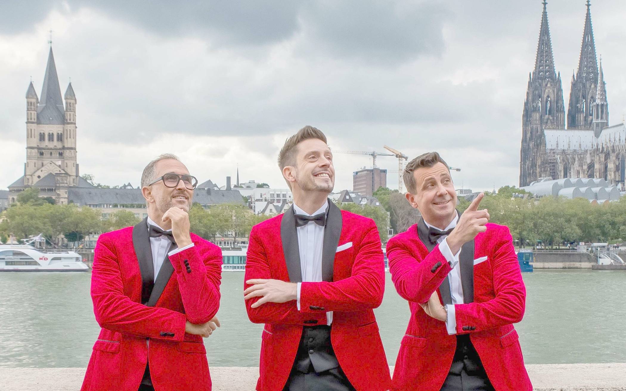  Die 3 Liköre singen Swing-Klassiker, Crossover-Hits und kölsche Songs.  