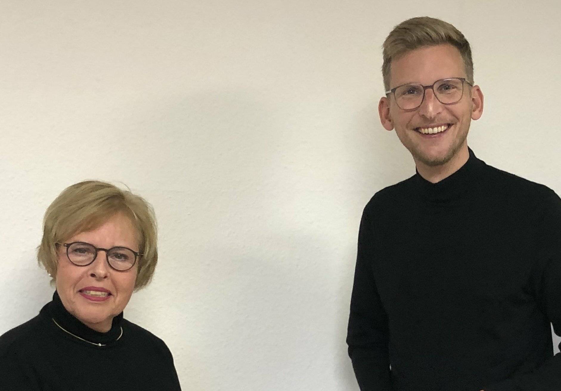  Partei-Chef Daniel Rinkert mit seiner Kandidatin Birgit Burdag. Kein gutes Wahlergebnis für die SPD. 
