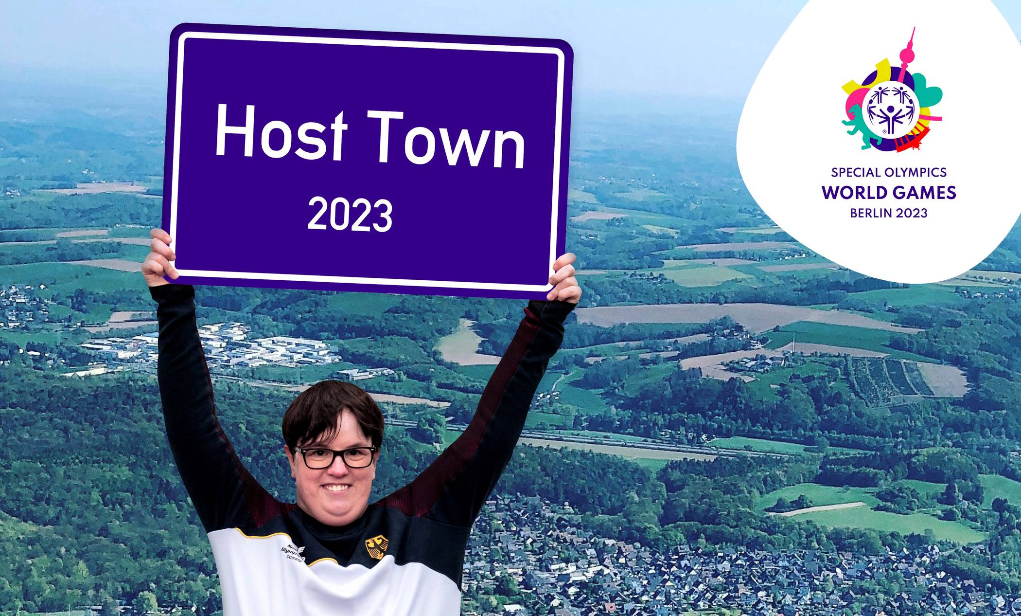  Juliana Rößler vom Athletenrat der "Special Olympics 2023" freut sich schon auf das „Host Town“-Programm, bei dem Kreis und Stadt Neuss Gäste aus Senegal aufnehmen. 