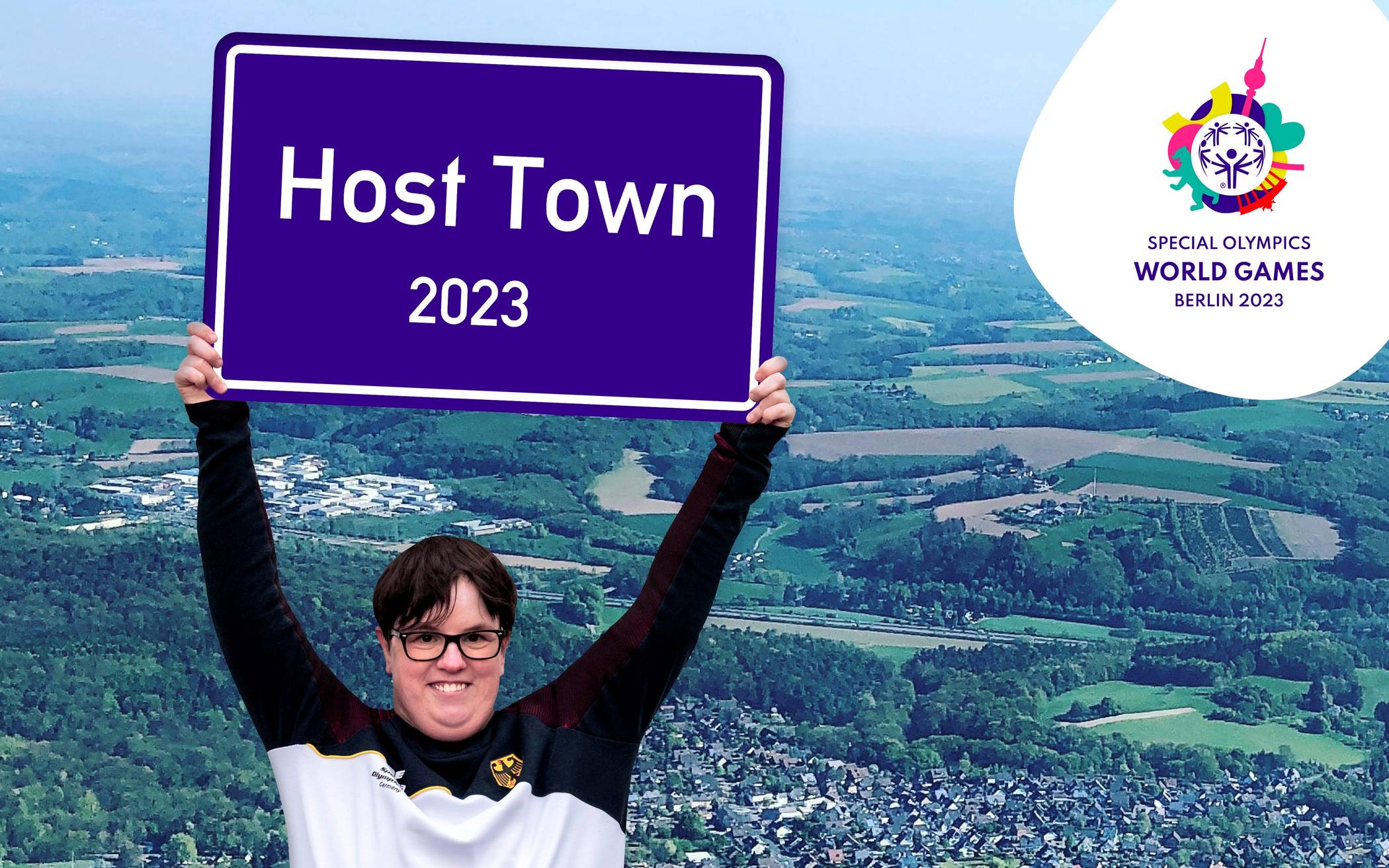  Juliana Rößler vom Athletenrat der "Special Olympics 2023" freut sich schon auf das „Host Town“-Programm, bei dem Kreis und Stadt Neuss Gäste aus Senegal aufnehmen. 