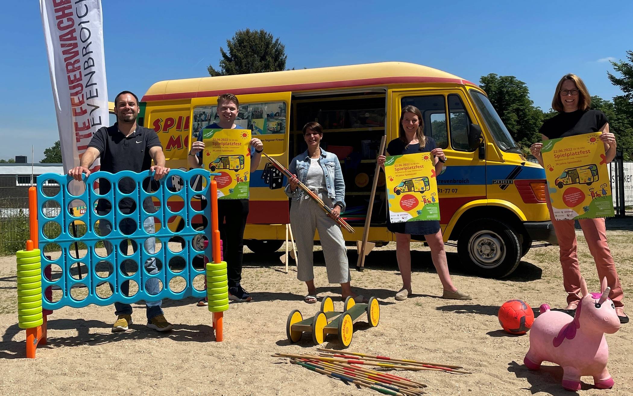 Das alte „Spielmobil“ mit dem pädagogischen