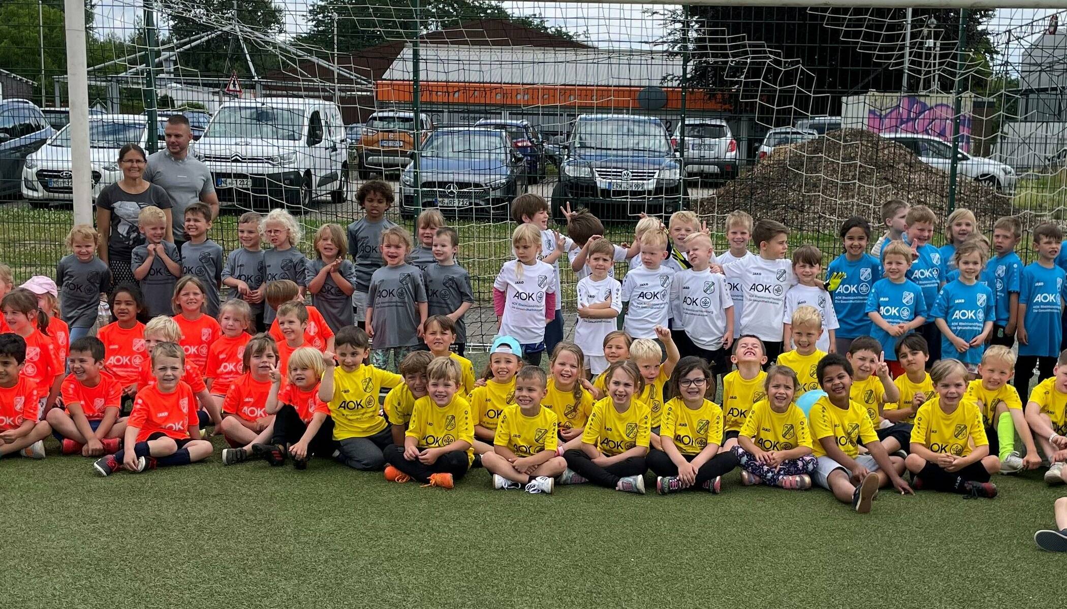 Kleine Fußballhelden sorgen für gelungene Premiere des Kita-Turniers