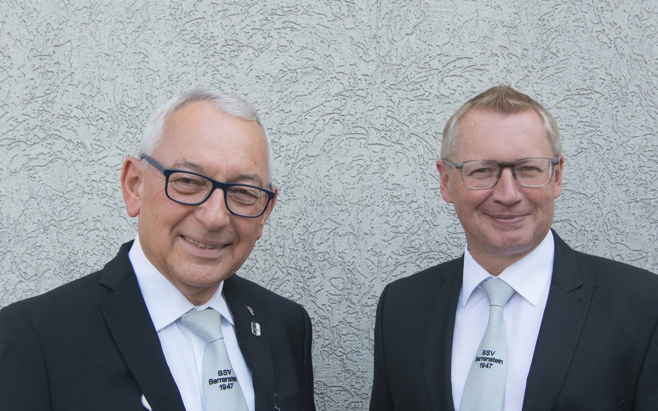 Präsident Detlef Wittig und Vizepräsident Friedhelm