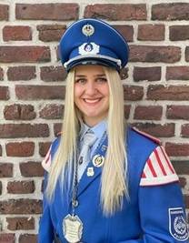  Prinzessin Sarah Bergs&nbsp; absolviert&nbsp; ein duales Studium bei der Finanzverwaltung. Seit einigen Jahren spielt sie Querflöte im Tambour-Corps. 