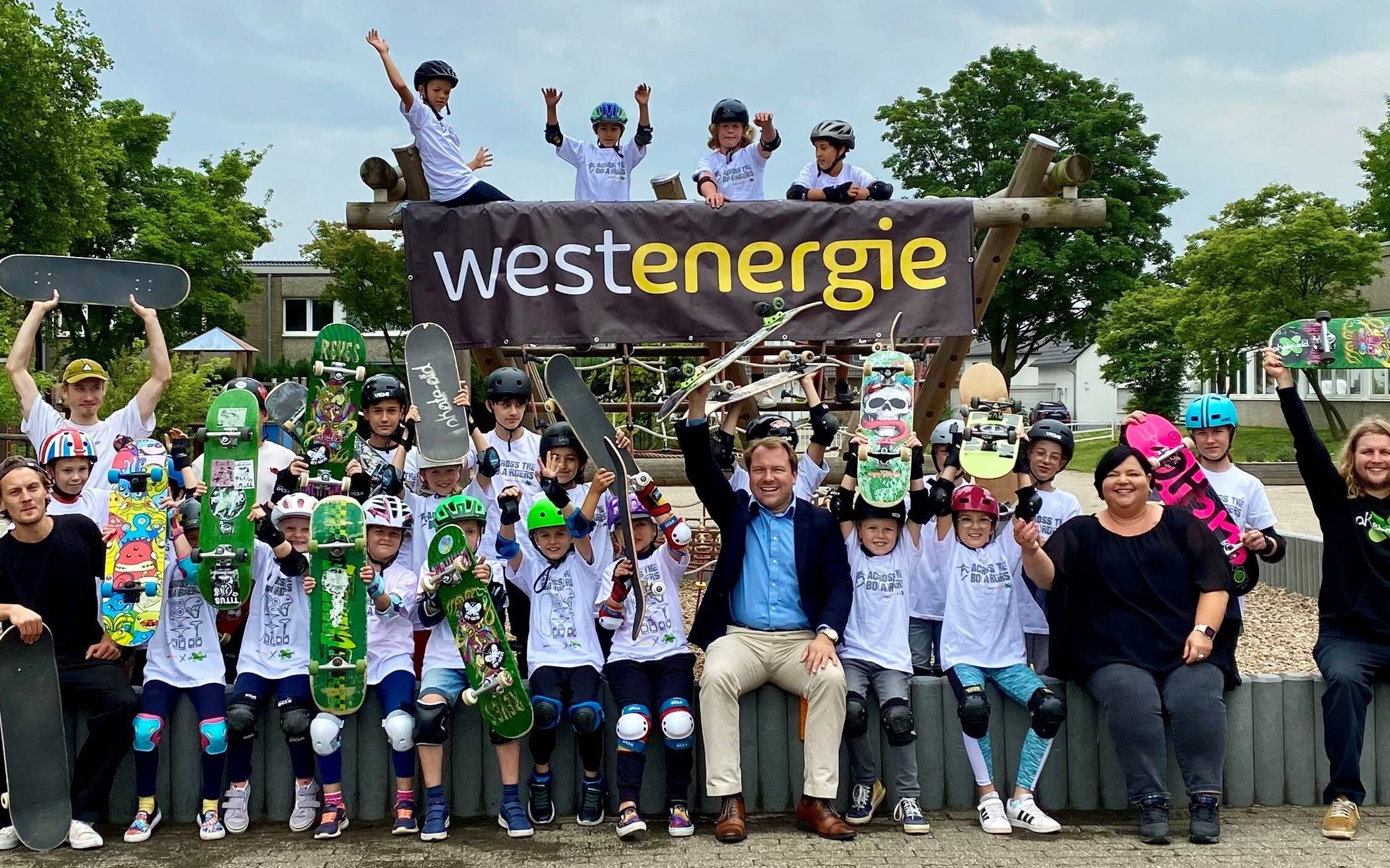 Skateboarden verbindet. Und das in Rommerskirchen