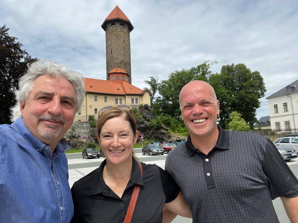 Bürgermeister Klaus Krützen besuchte Partnerstädte Celje und Auerbach