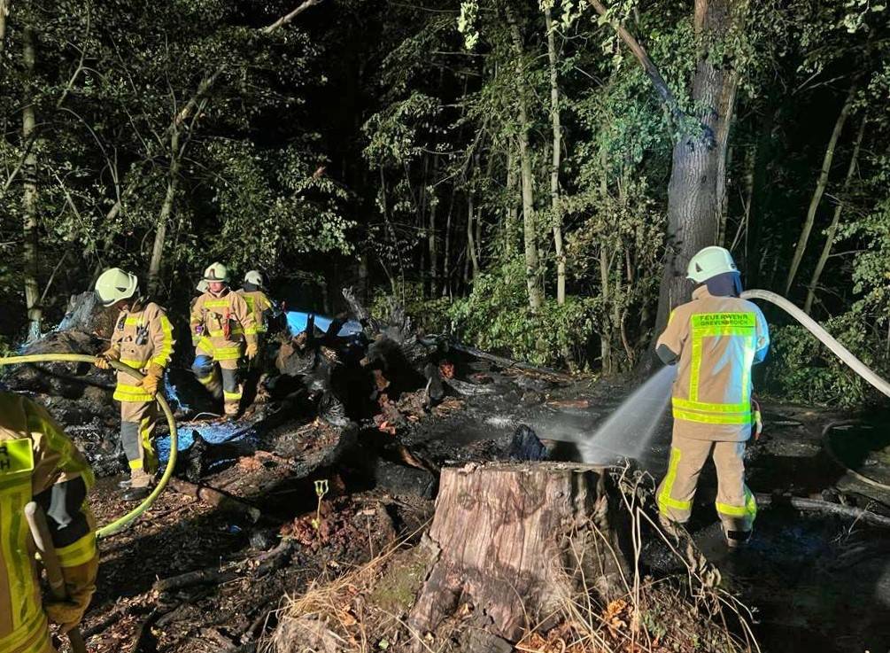  Schon wieder ein Einsatz im Wald... 