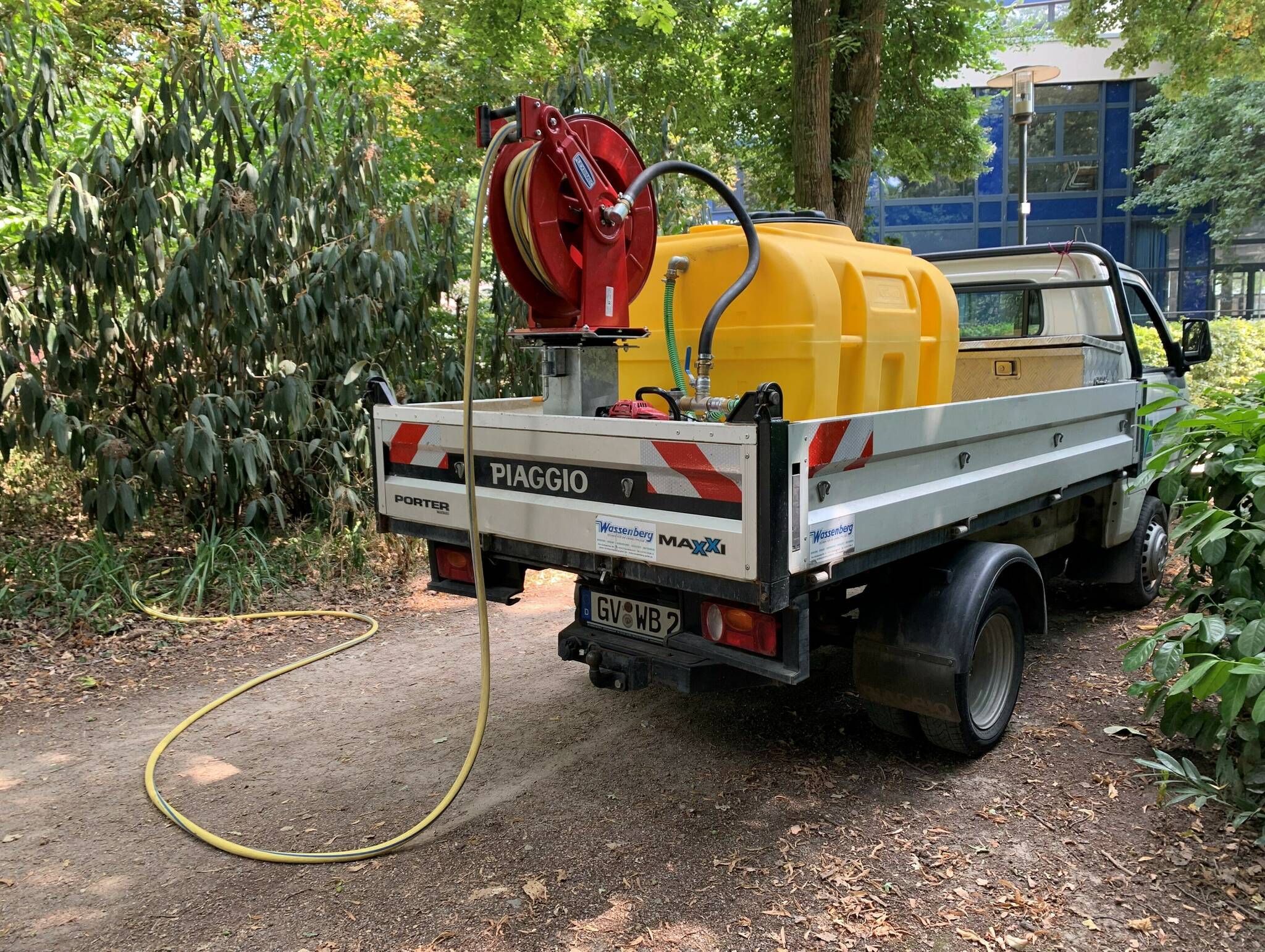  Bewässerungsfahrzeug Regnerwagen Gießwagen  