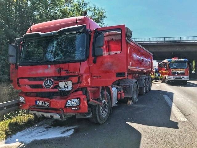 Der Auffahrunfall auf der A46 löste