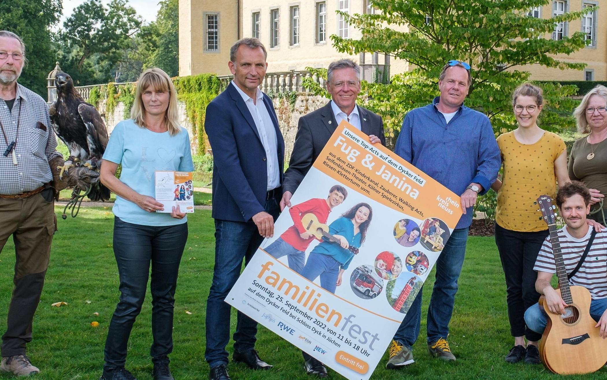 Sie stellten das Programm zum Familienfest