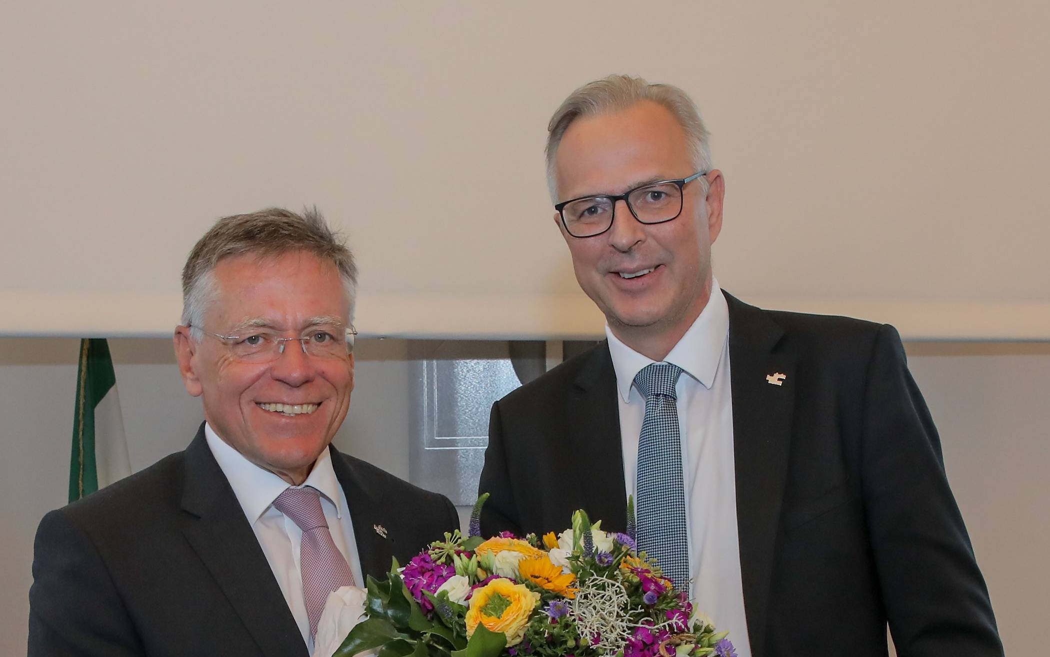 Wiedergewählt: Dirk Brügge bekam vom Kreistag mit breiter Mehrheit das Vertrauen für weitere acht Jahre als Kreisdirektor ausgesprochen.  