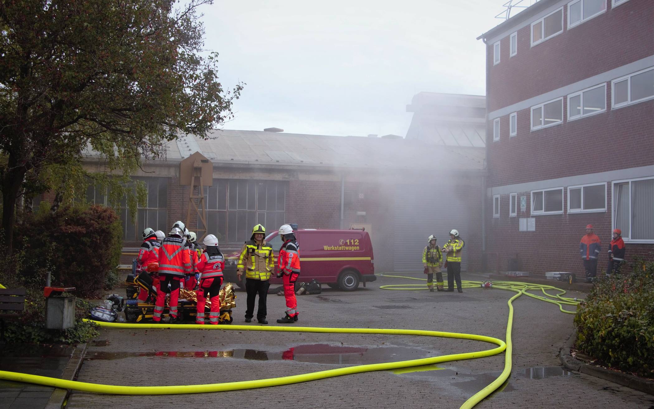 Kellerbrand und Vermisste