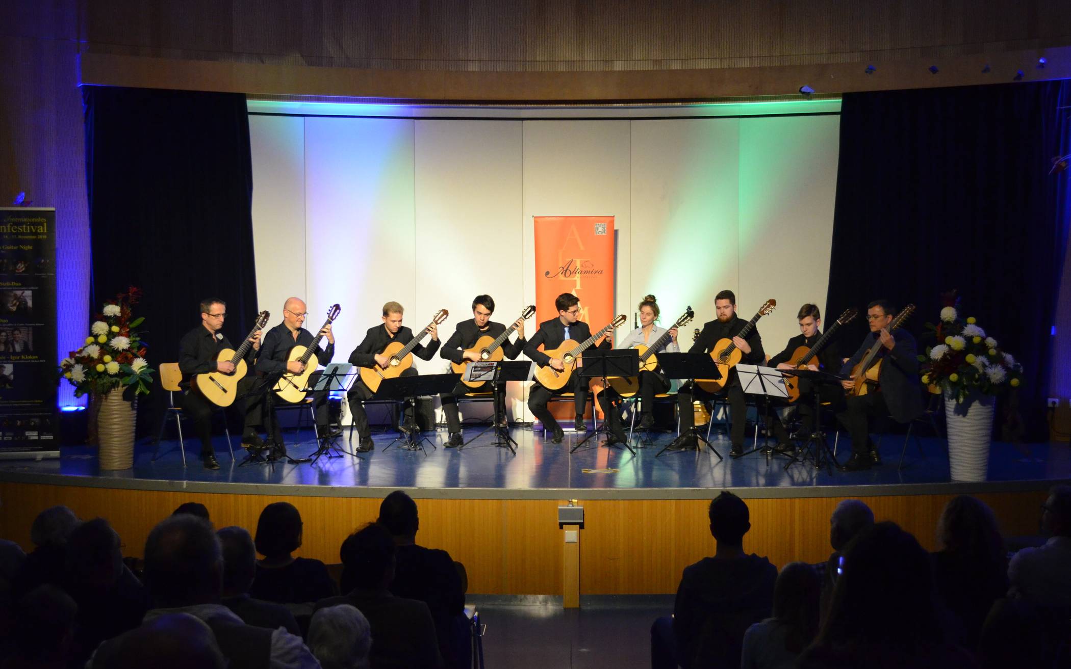 Beim 6. Internationales Gitarrenfestival in Jüchen