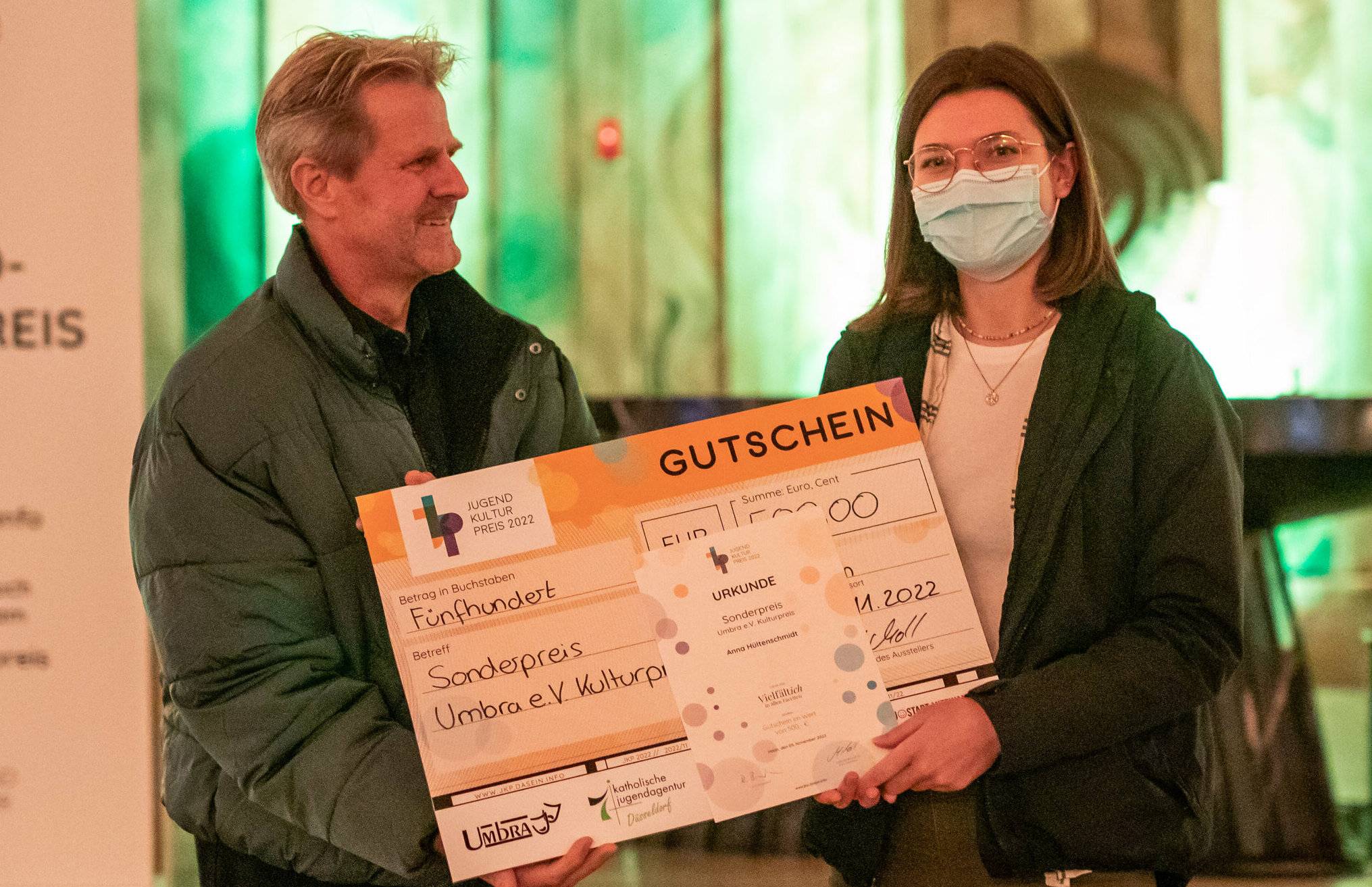 Anna Hültenschmidt hat einen Sonderpreis beim Jugendkulturpreis erhalten.