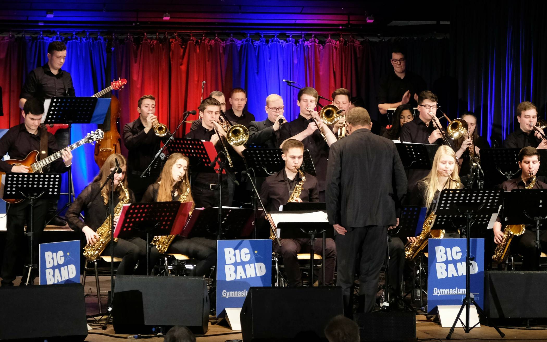 Die Big Band des Gymnasiums Jüchen