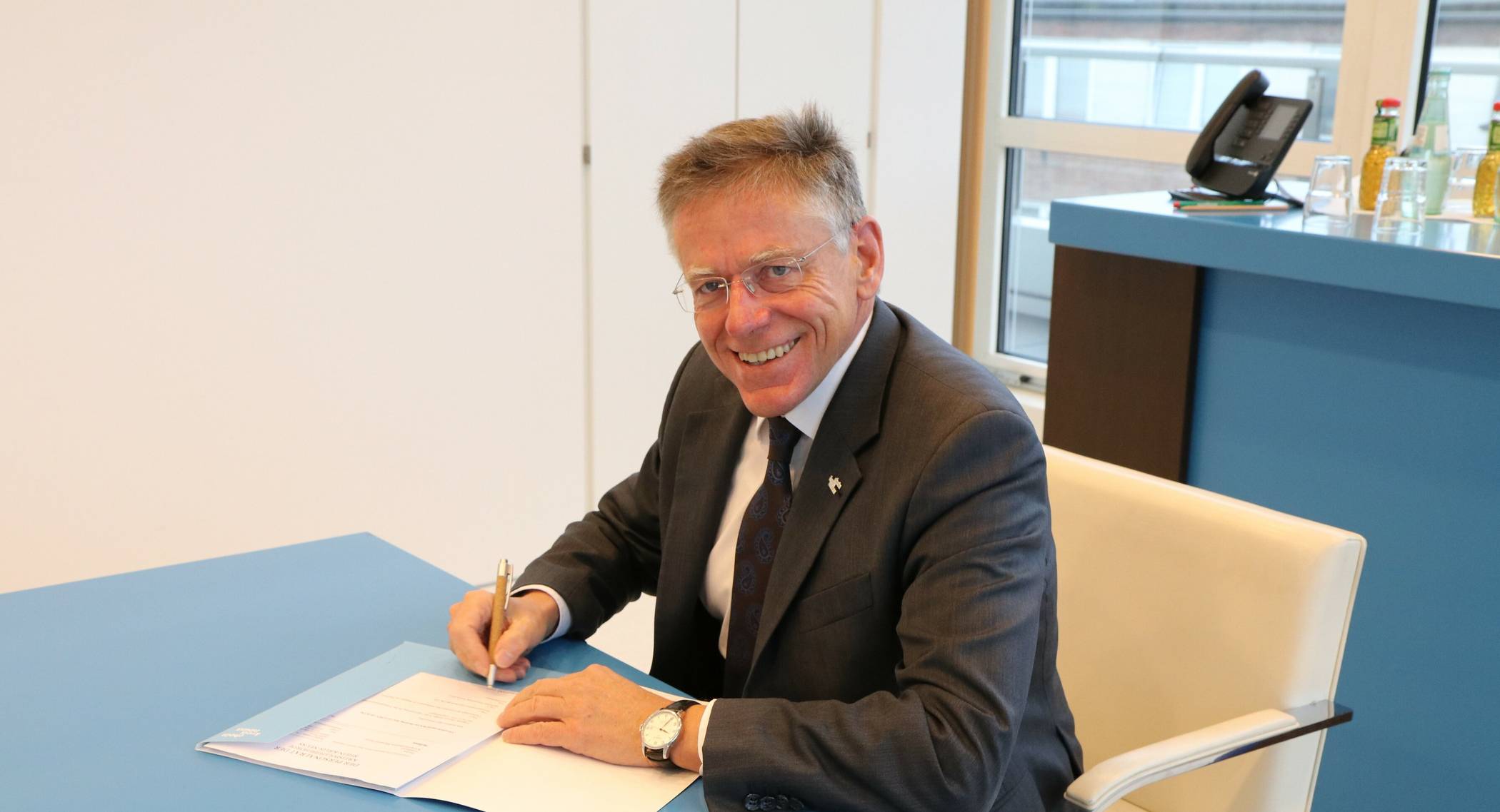  Landrat Hans-Jürgen Petrauschke. 