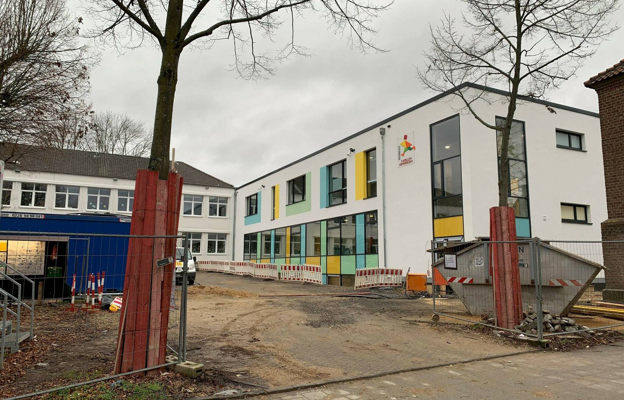 Erweiterung der Grundschule in Kapellen: Schulanbau