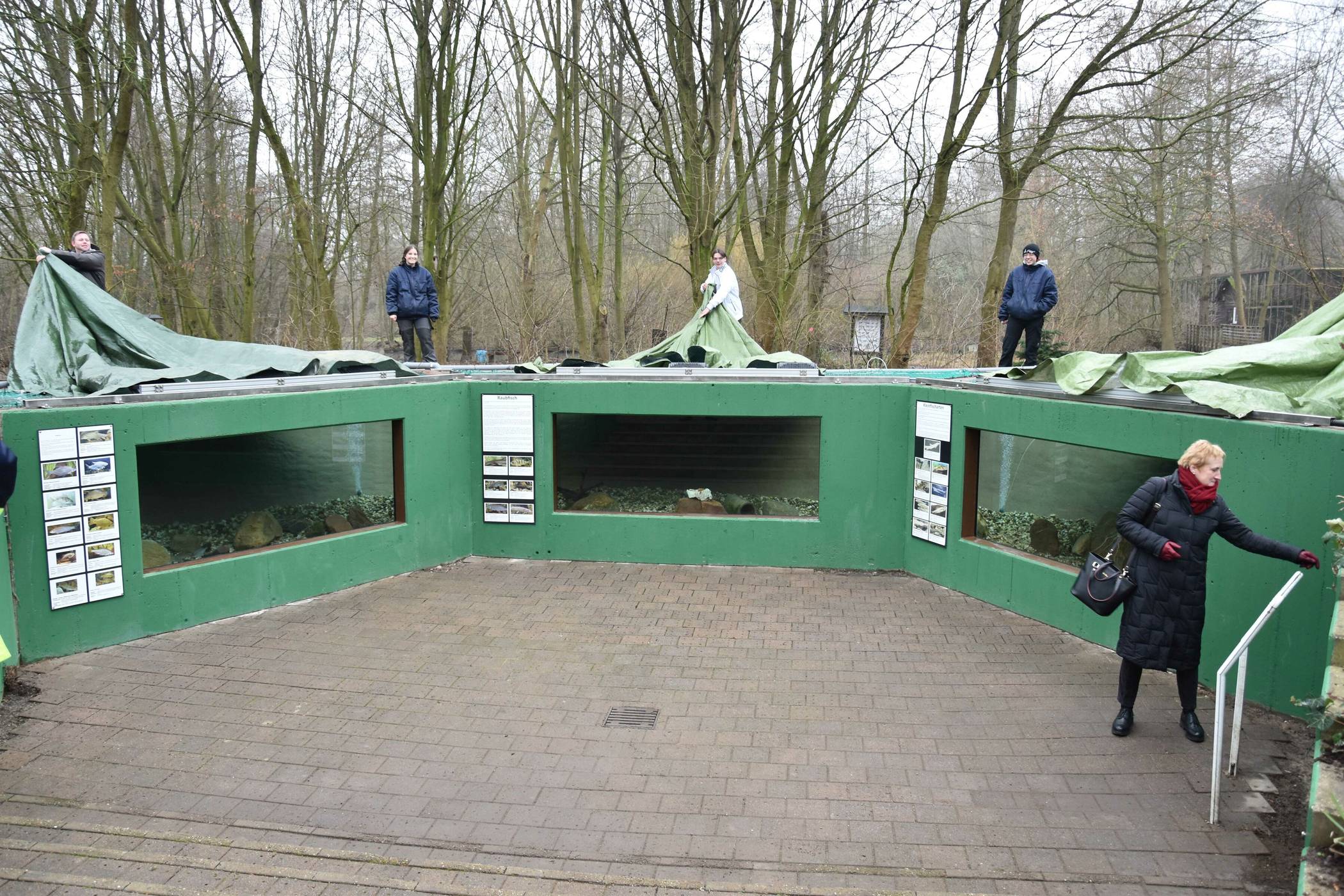Gewässerlehrpfad am "Schneckenhaus" wiedereröffnet