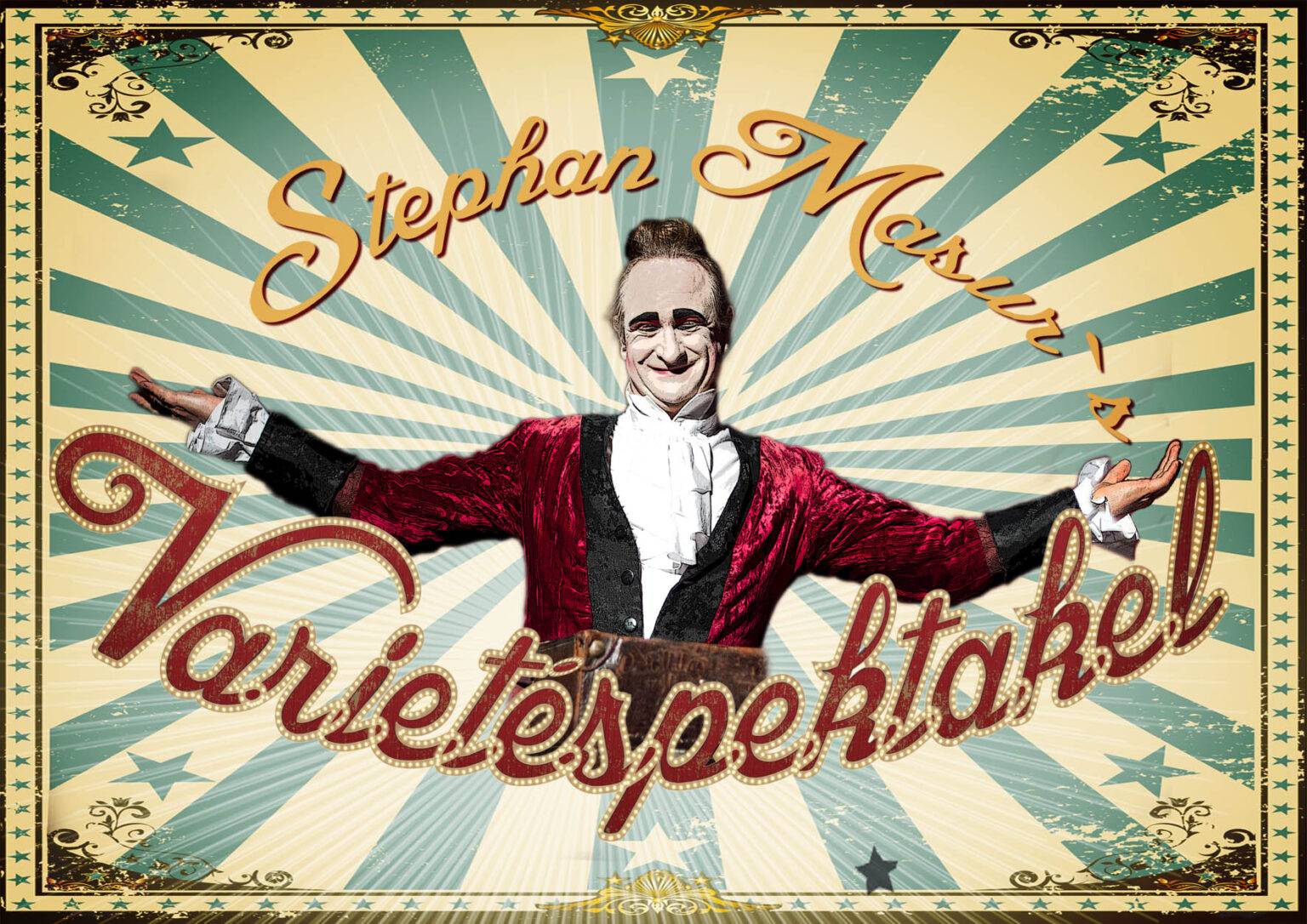 „Le Comte“ Stephan Masur im „Varieté-Spektakel“