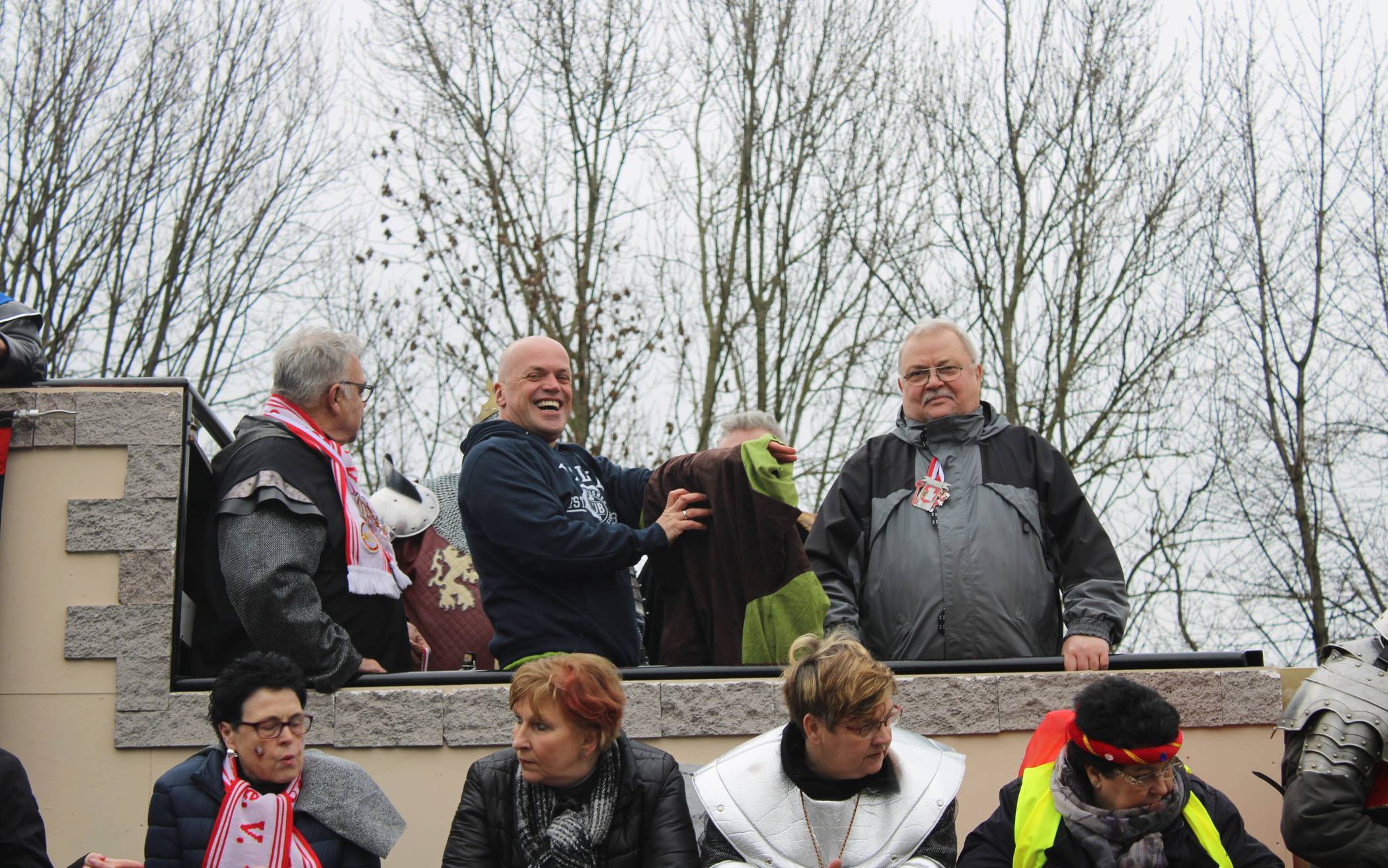 Die Verwandlung: Aus Bürgermeister Klaus Krützen...