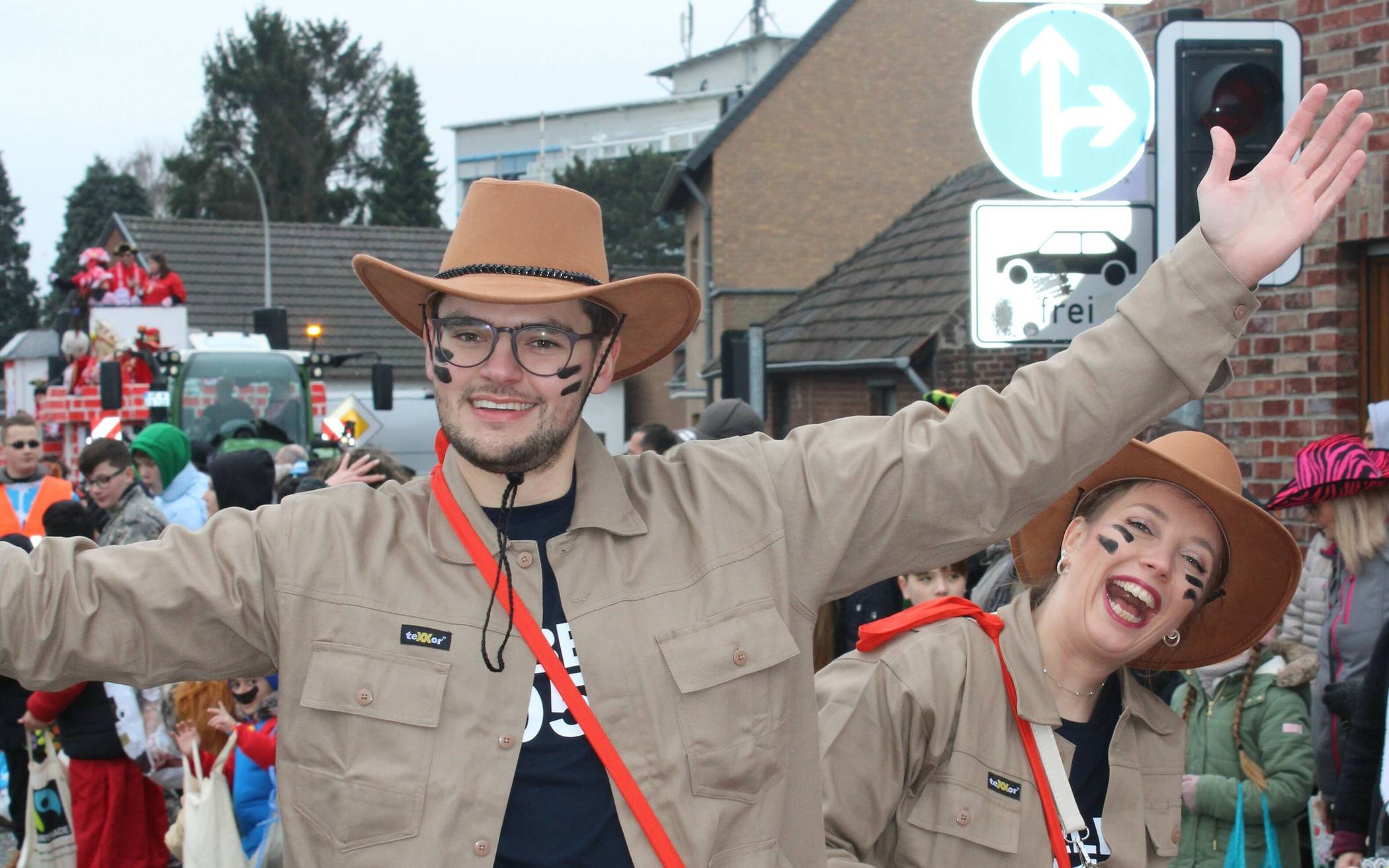 Wildes Treiben am Rosenmontag