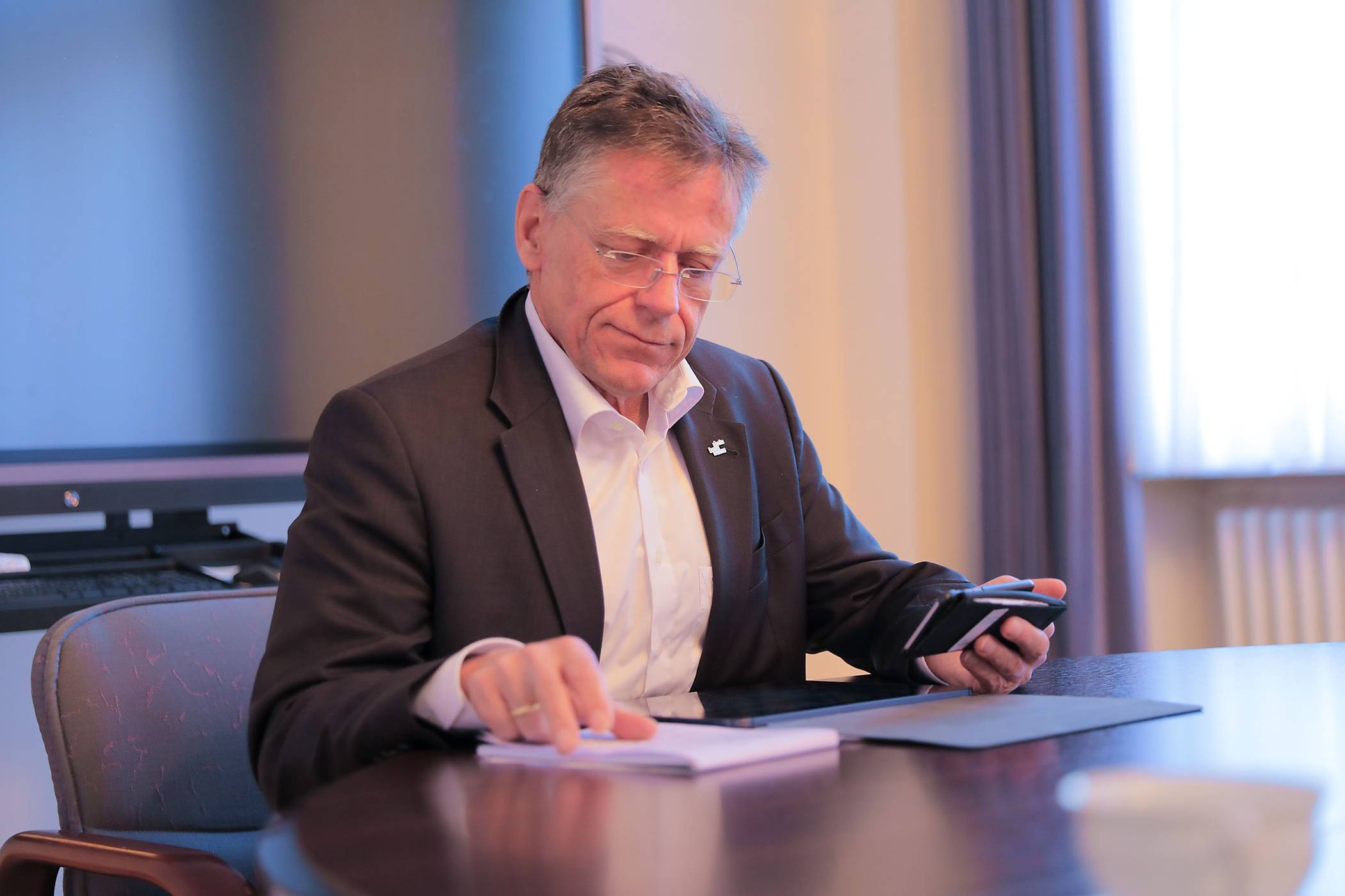 Landrat Hans-Jürgen Petrauschke.