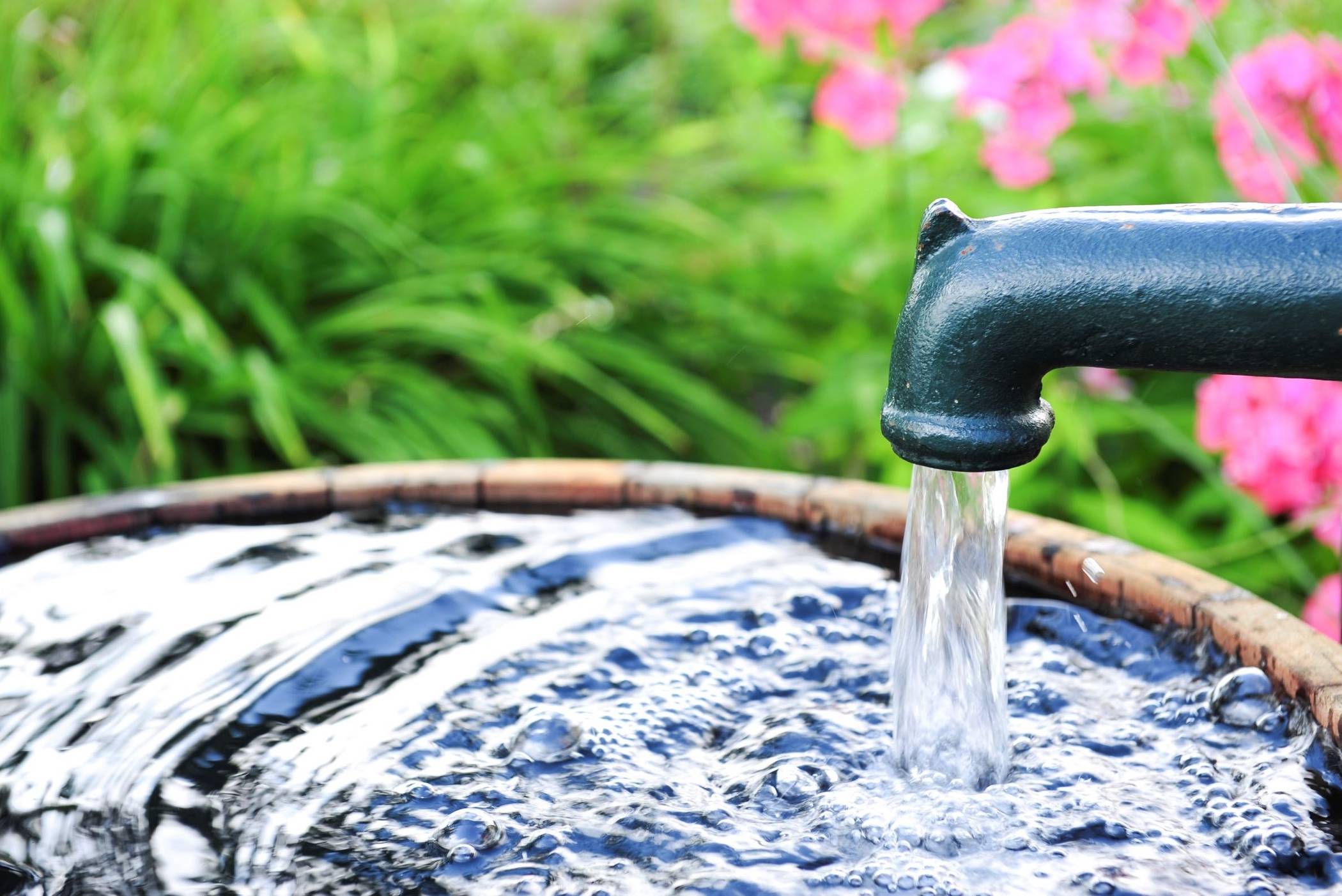  Wasser und seine Bereitstellung werden immer mehr zum Thema. 