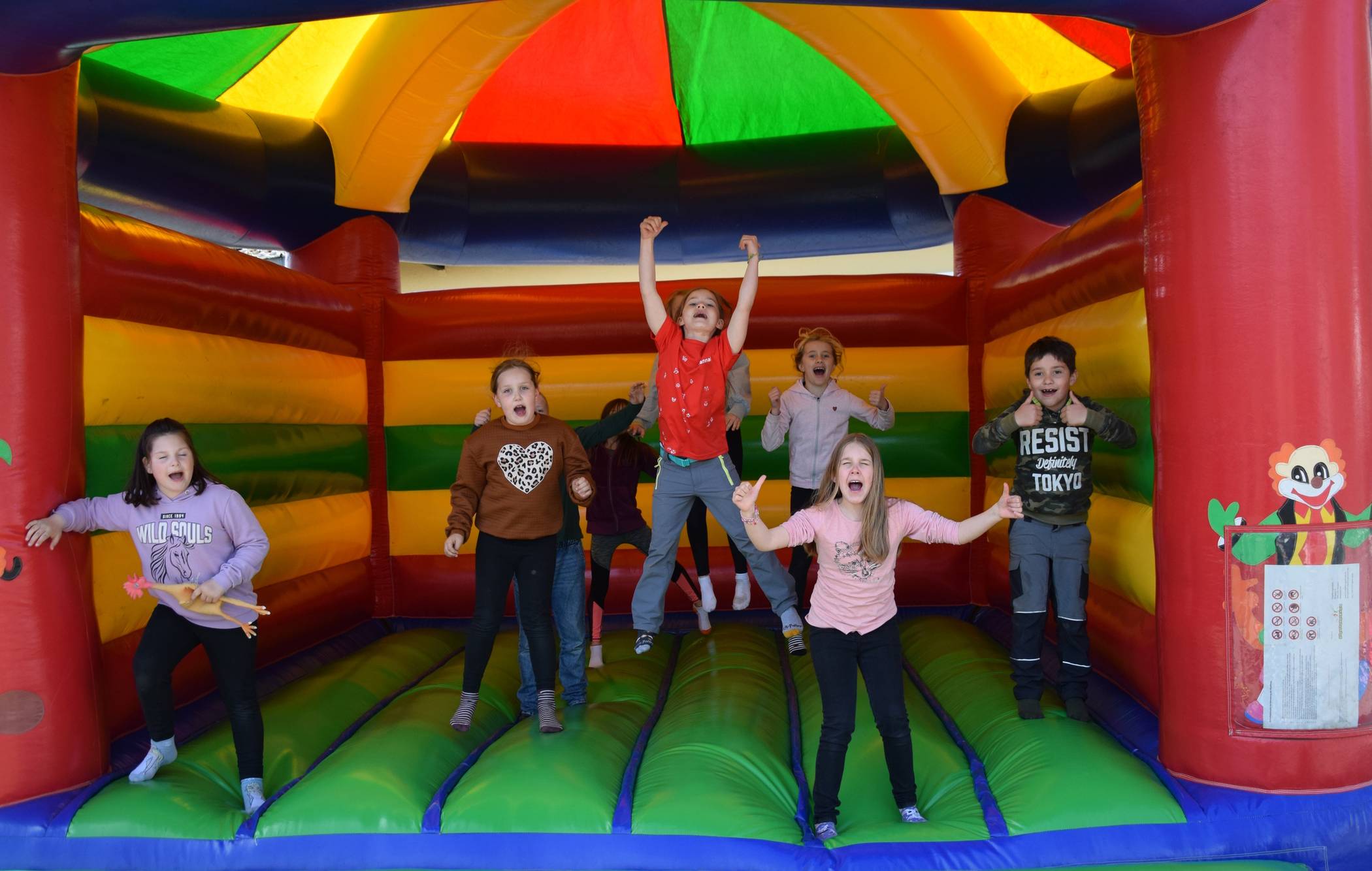  59 Kinder verbrachten die zweite Woche der Osterferien bei den Ferienspielen der Stadt Bedburg. 