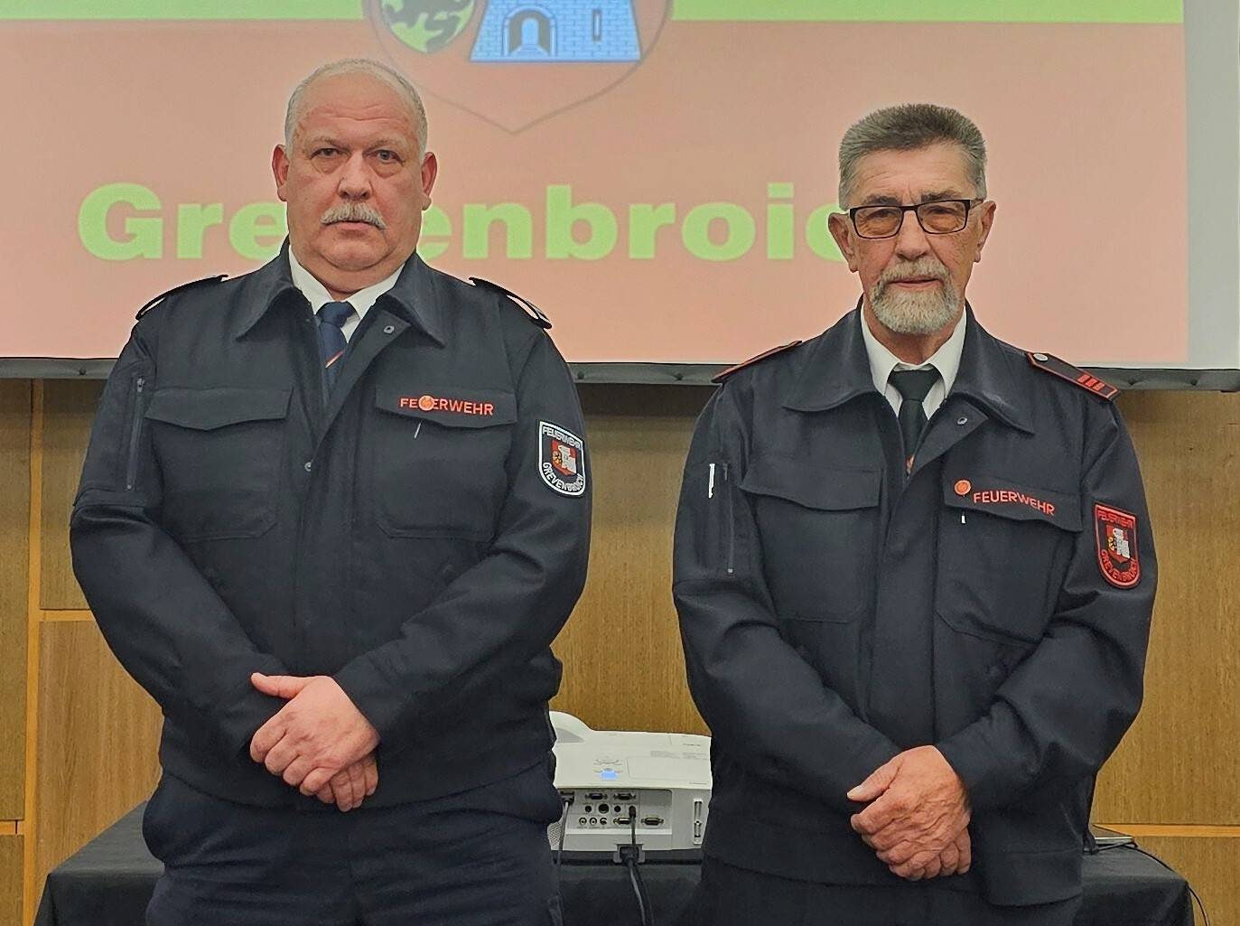  40 Jahre Einsatz. 