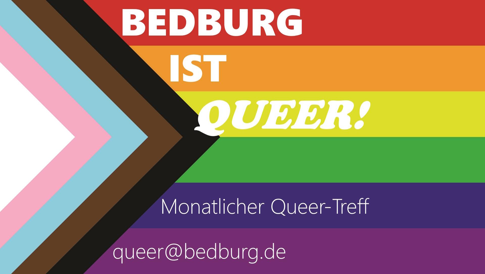 Bedburg ist queer – monatlicher Treffpunkt für Jung und Alt